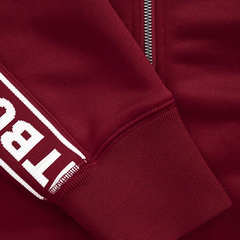 Спортно горнище Pitbull West Coast Trackjacket Tape Logo Terry Group burgundy 9