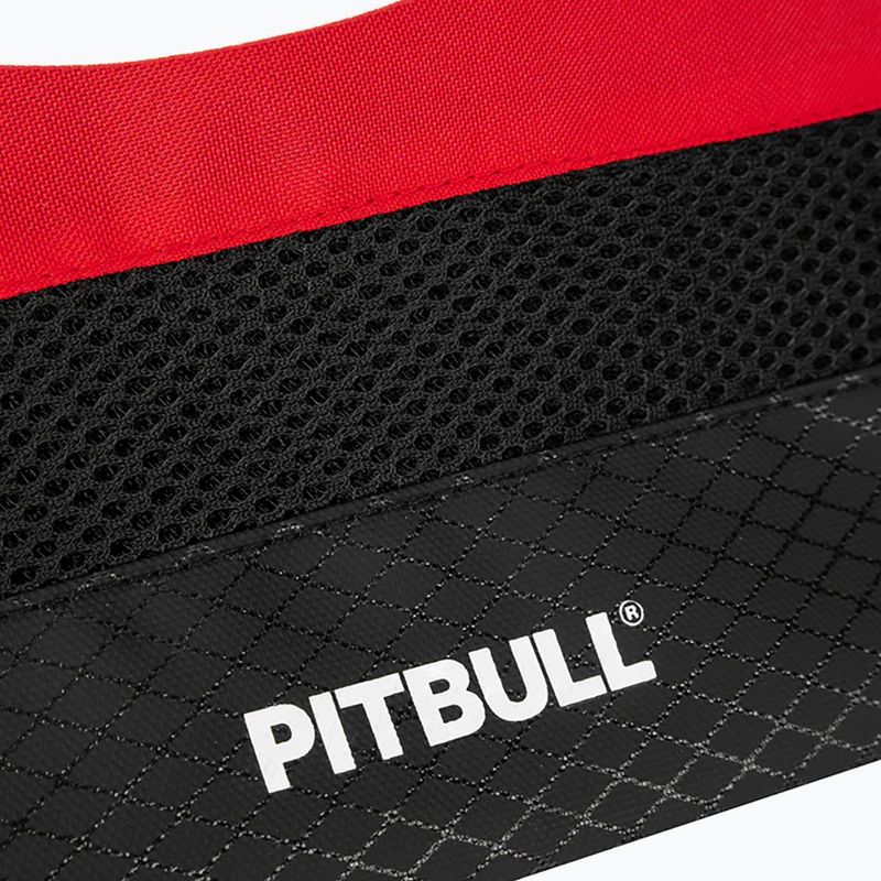 Pitbull West Coast Logo 2 черна/червена чанта 6