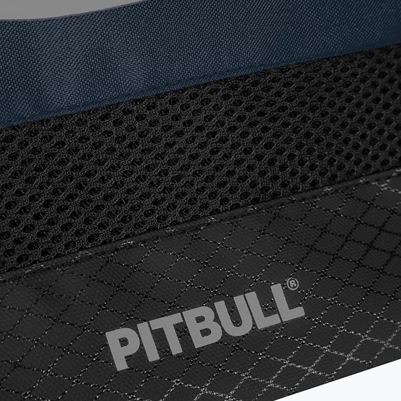 Pitbull West Coast Logo 2 черна/тъмночервена чанта 6