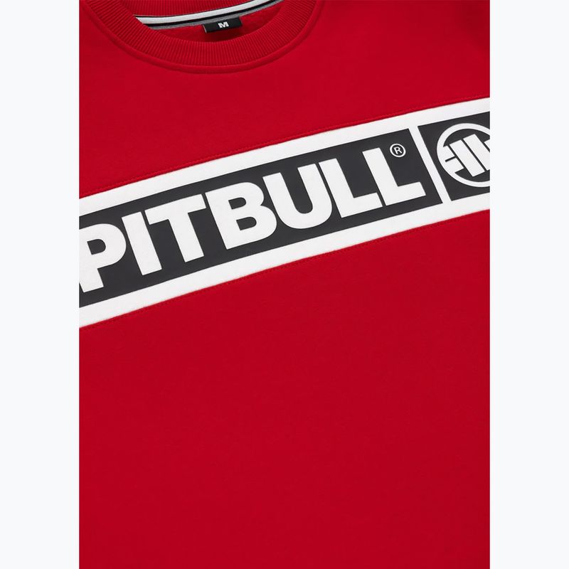 Мъжки суитшърт Pitbull Sherwood Crewneck red 6