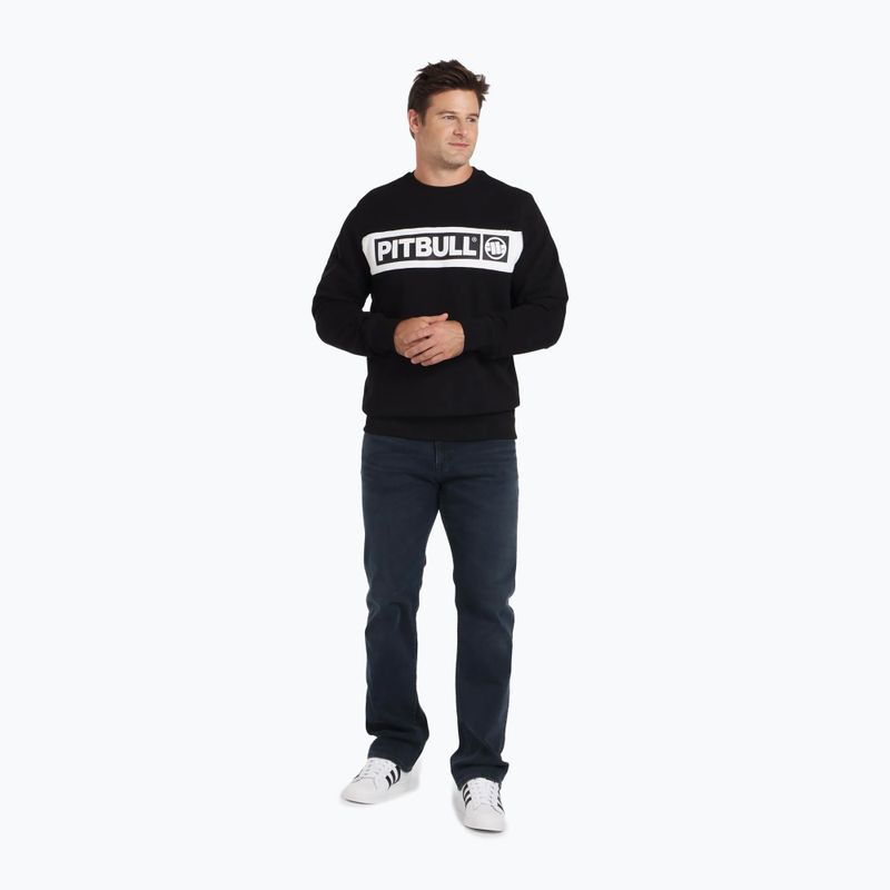 Мъжки суитшърт Pitbull Sherwood Crewneck black 2