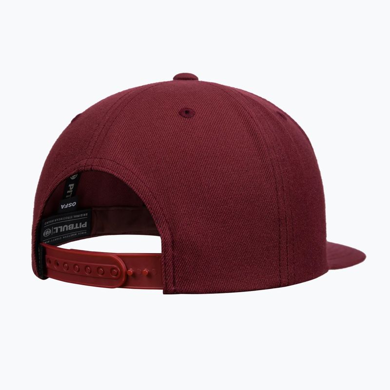 Бейзболна шапка Pitbull West Coast Snapback Cap Pitbull YP Classic Premium burgundy 2