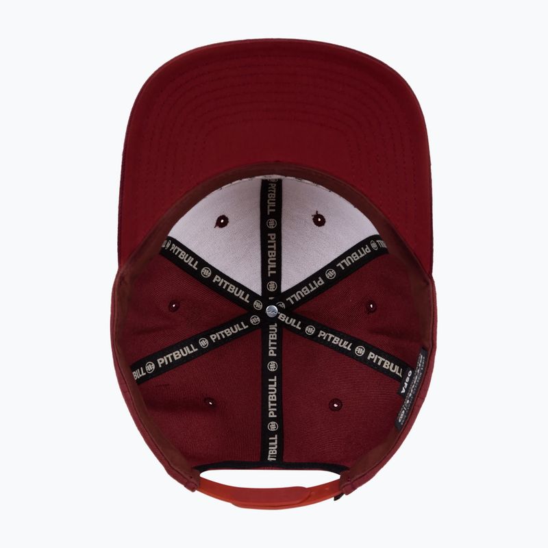 Бейзболна шапка Pitbull West Coast Snapback Cap Pitbull YP Classic Premium burgundy 3