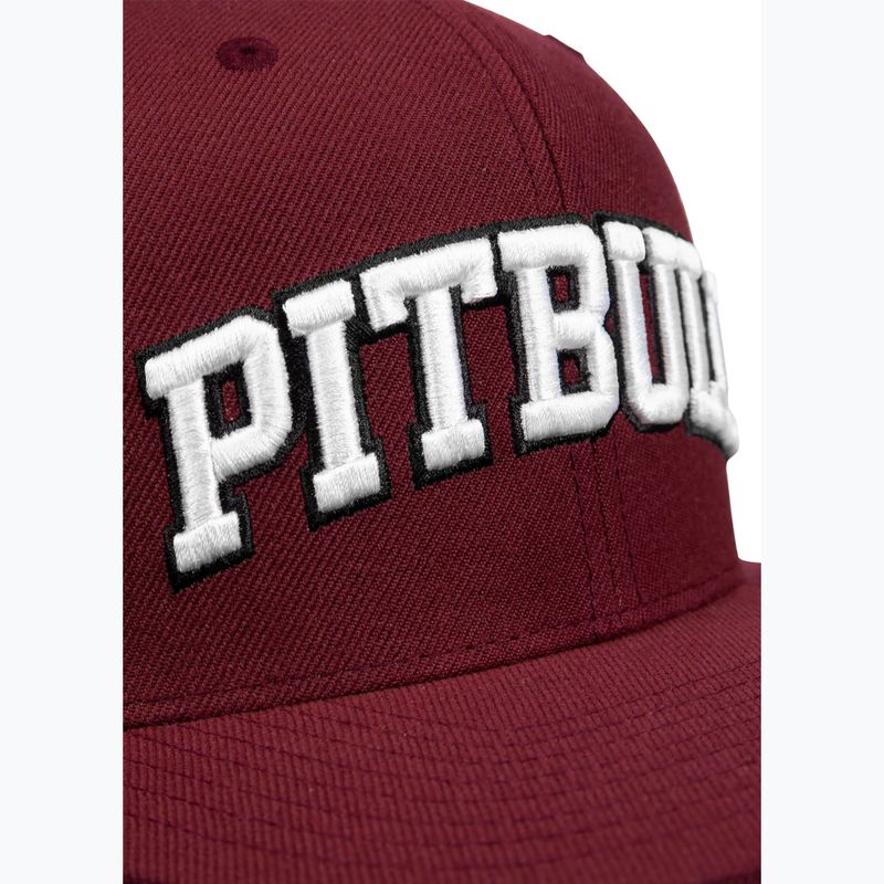 Бейзболна шапка Pitbull West Coast Snapback Cap Pitbull YP Classic Premium burgundy 5