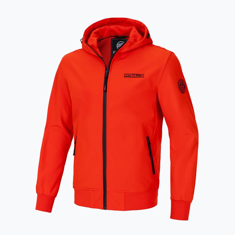 Мъжко яке Pitbull West Coast Midway 2 Softshell flame red