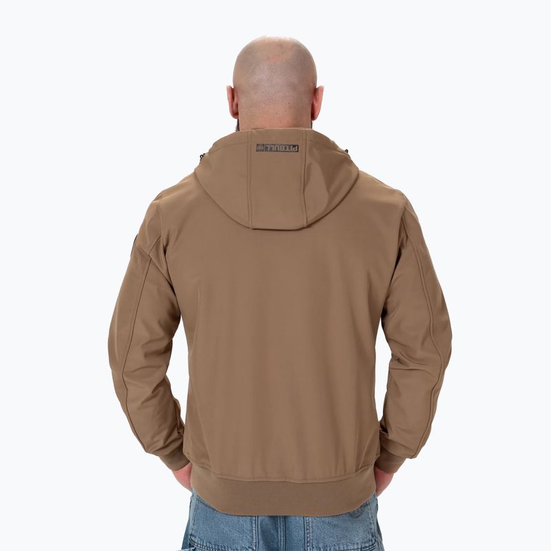 Мъжко яке Pitbull West Coast Midway 2 Softshell coyote brown 2