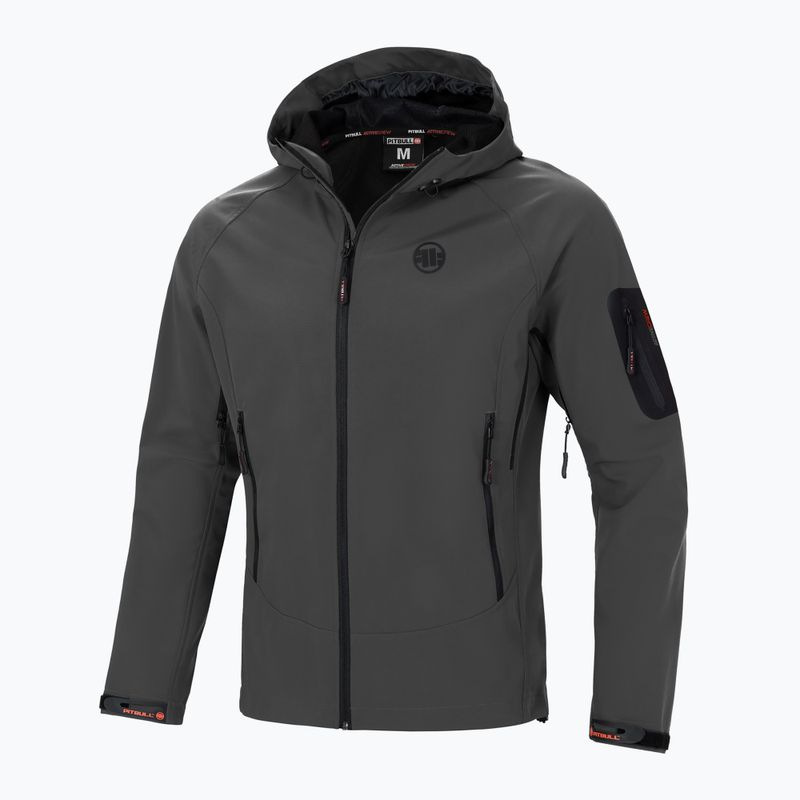 Мъжко яке Pitbull West Coast Airfield Softshell graphite 4