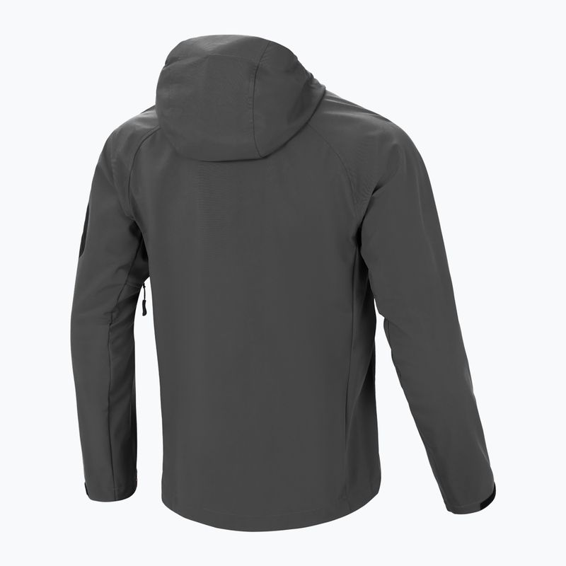 Мъжко яке Pitbull West Coast Airfield Softshell graphite 5