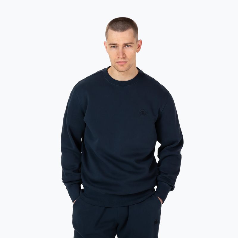 Pitbull West Coast мъжки суитшърт Lancaster Crewneck dark navy