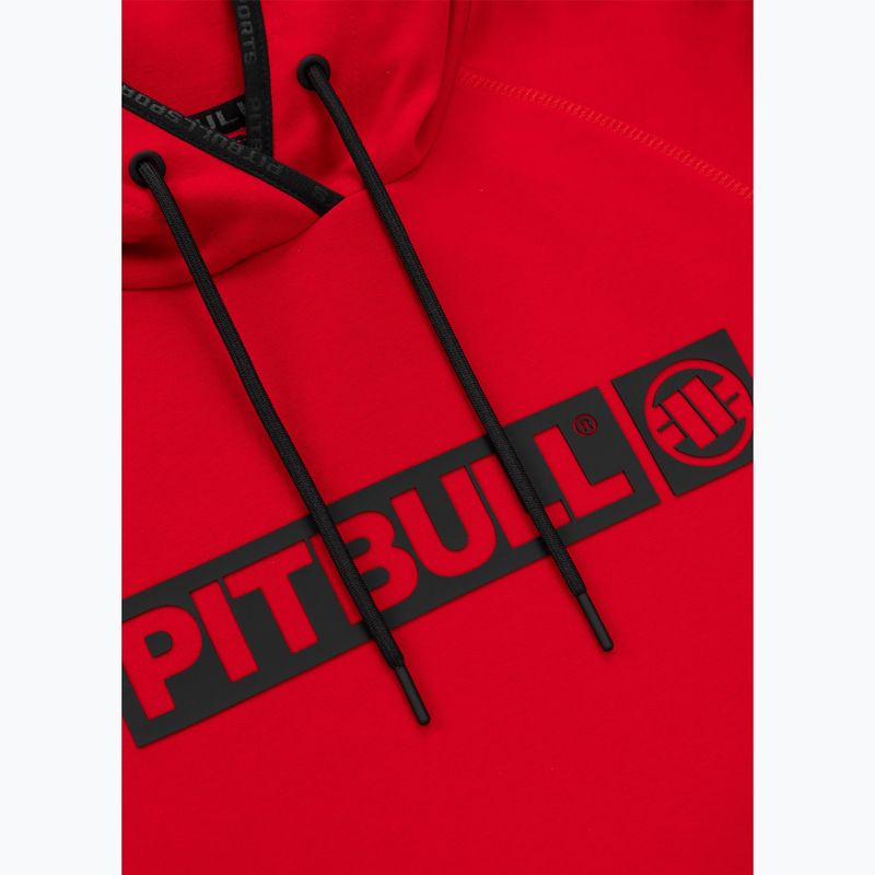 Дамски суитшърт Pitbull West Coast Georgia Hooded red 4
