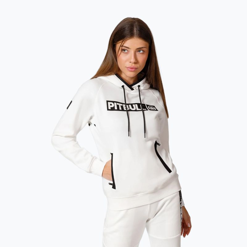 Дамски суитшърт Pitbull West Coast Georgia Hooded Of white