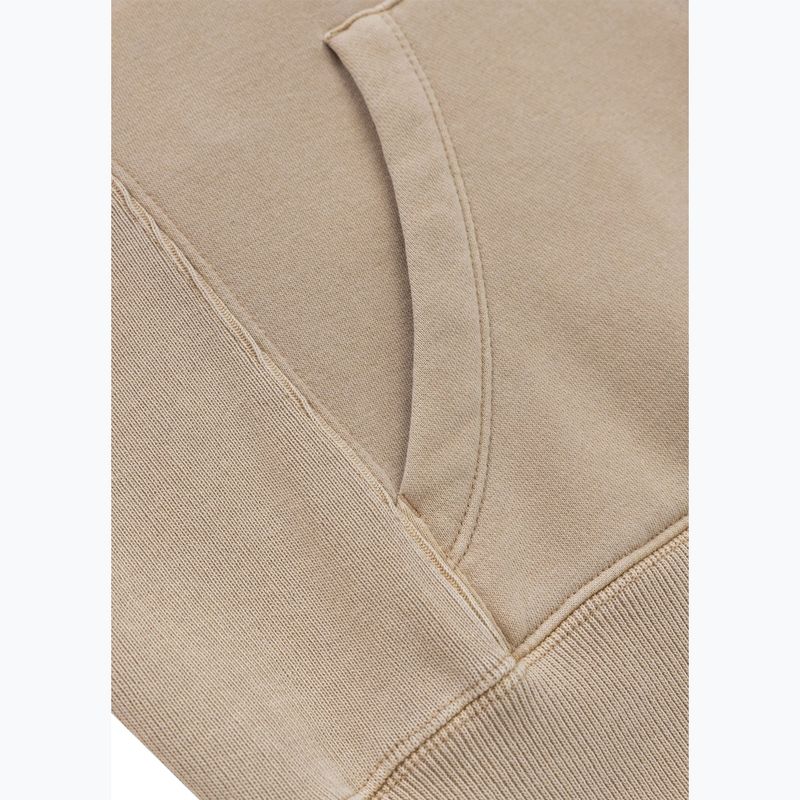 Дамски суитшърт Pitbull West Coast Manzanita Washed Hooded sand 8