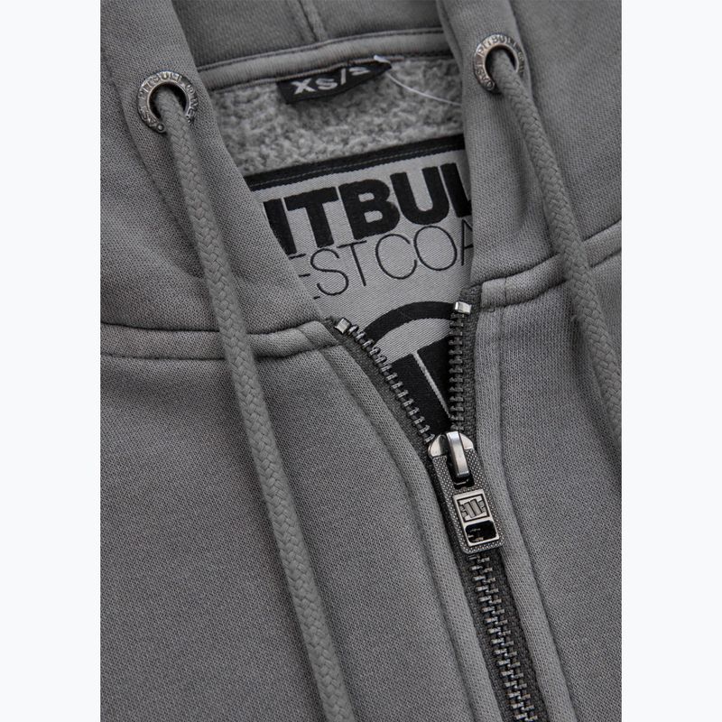 Pitbull West Coast дамски суитшърт Manzanita Washed Hooded Zip grey 6