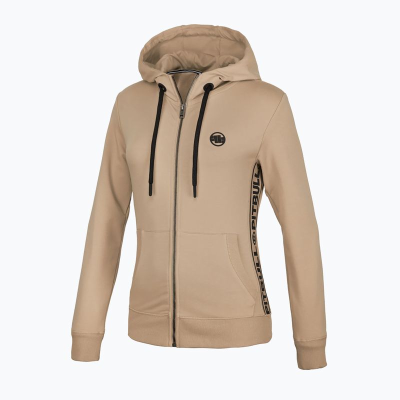 Дамски суитшърт Pitbull West Coast La Deta Hooded Zip sand  2