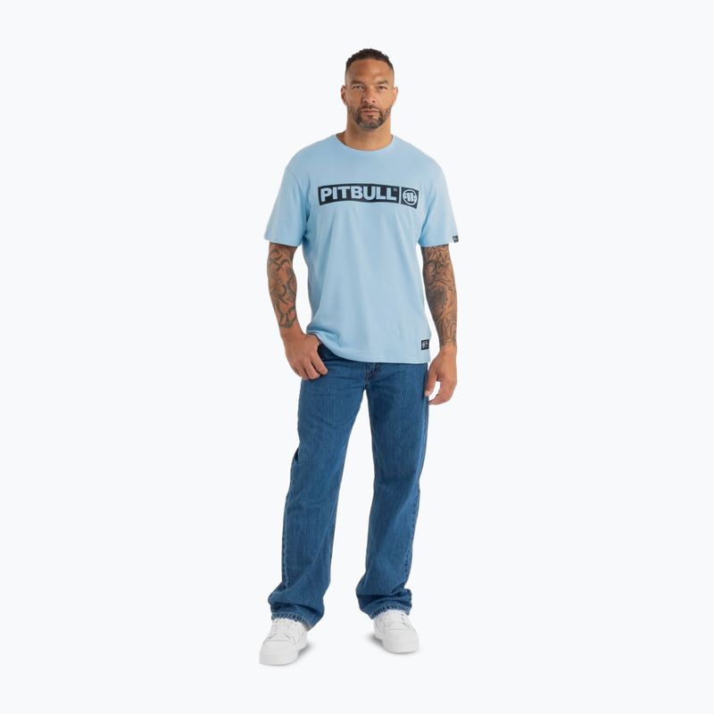 Мъжка тениска Pitbull West Coast Hilltop light blue 2