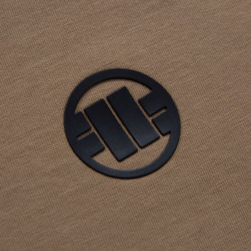 Дамска тениска Pitbull West Coast Small Logo coyote brown 3