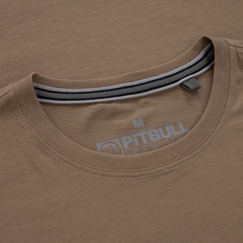 Дамска тениска Pitbull West Coast Small Logo coyote brown 4