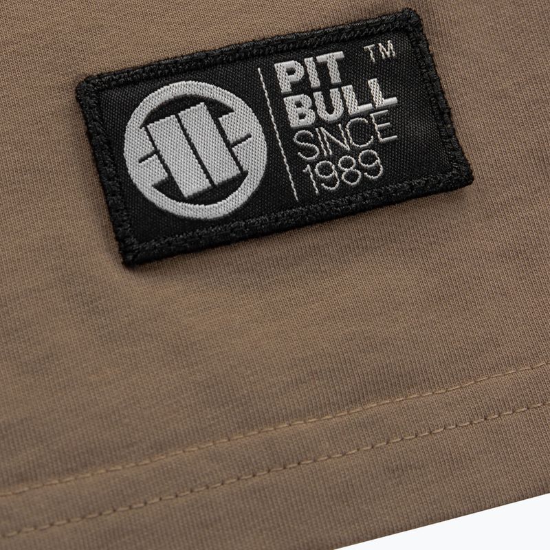 Дамска тениска Pitbull West Coast Small Logo coyote brown 5