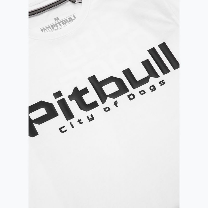 Pitbull West Coast City Of Dogs мъжка тениска бяла 5