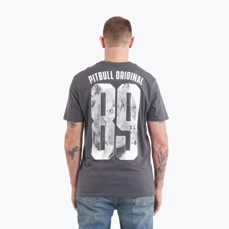 Pitbull Eighty Nine Dog мъжка тениска графит 3