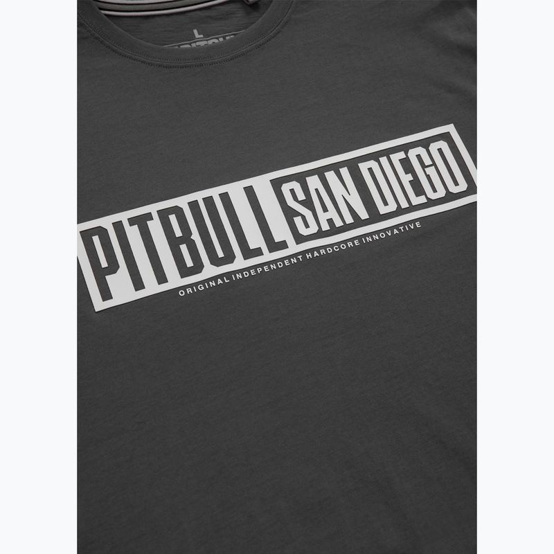 Pitbull Eighty Nine Dog мъжка тениска графит 9