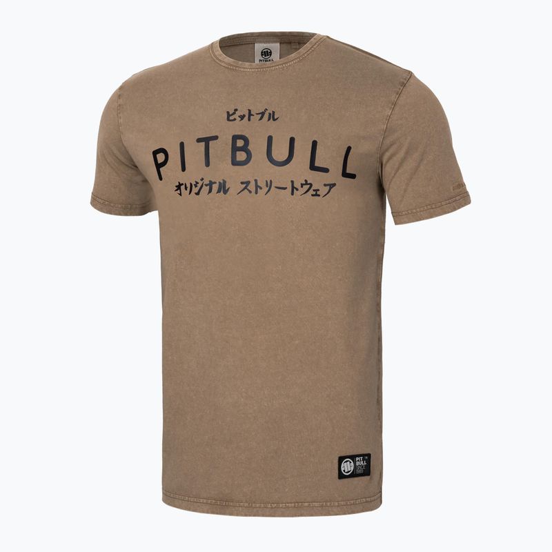 Мъжка тениска Pitbull West Coast Bravery coyote brown 4