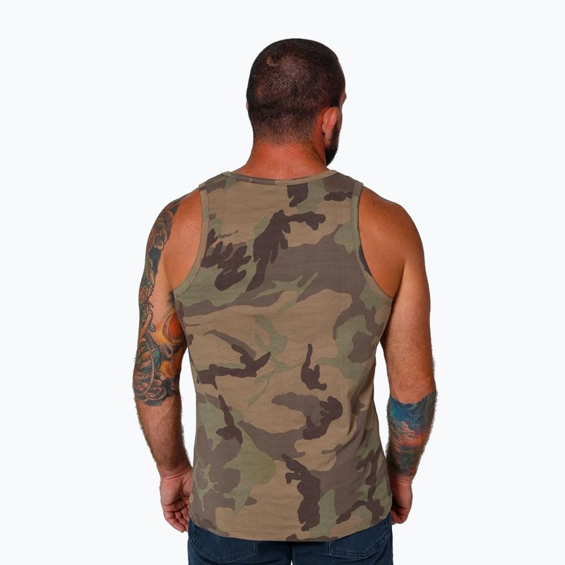 Мъжка тениска Pitbull Small Hilltop Tank Top woodland camo 3