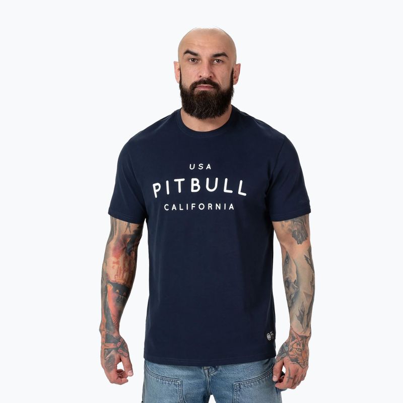 Мъжка тениска Pitbull Usa Cal dark navy