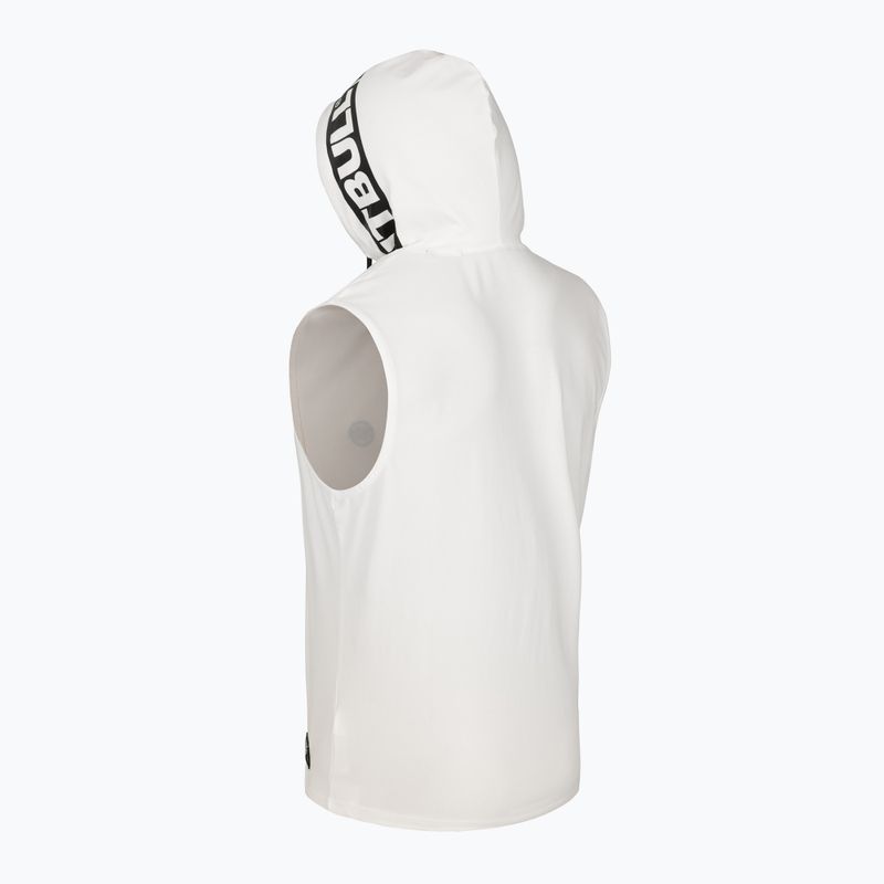 Мъжки потник Pitbull Mercado Hilltop Hooded Sleeveless white 9