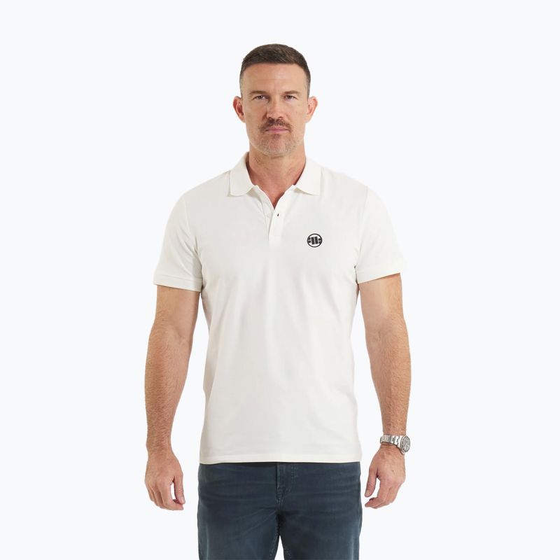 Мъжка тениска поло Pitbull West Coast Polo Jersey Small Logo white