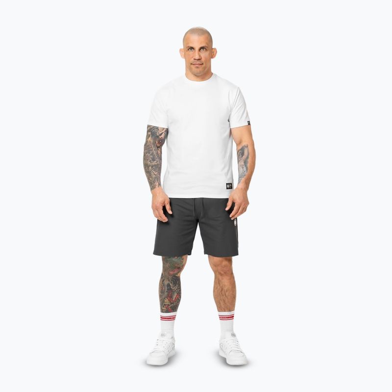 Мъжки къси панталони Pitbull West Coast Pique Rockey graphite 2