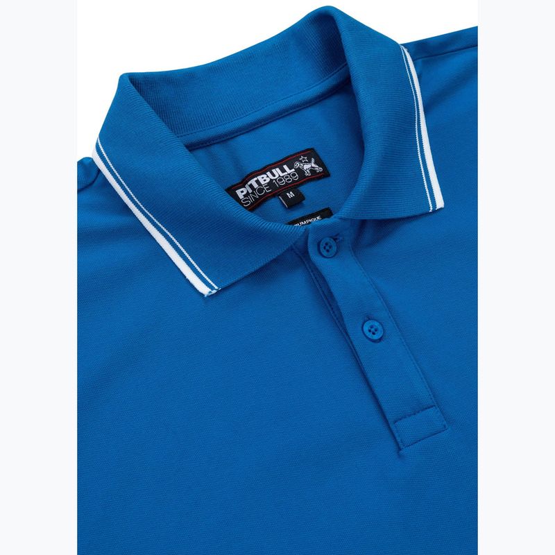 Мъжка поло тениска Pitbull Polo Pique Stripes Regular royal blue 6