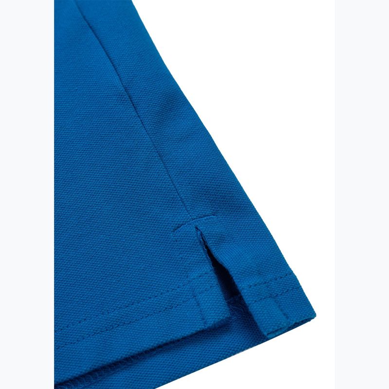Мъжка поло тениска Pitbull Polo Pique Stripes Regular royal blue 9