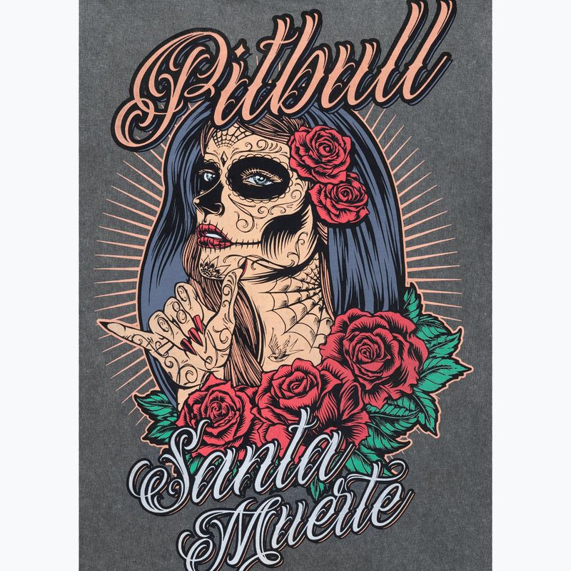 Pitbull West Coast мъжка тениска Santa Muerte графит 5