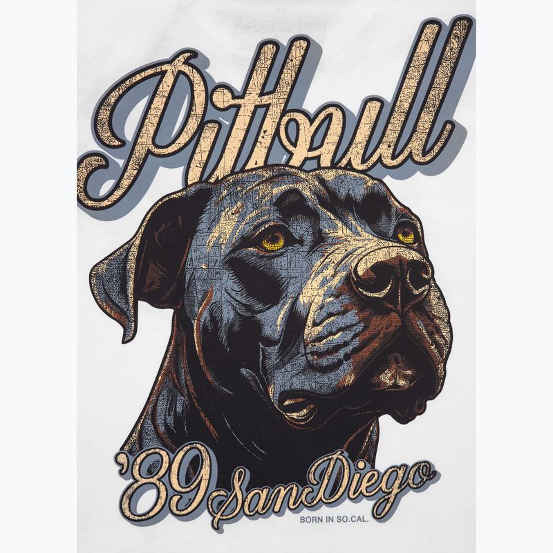 Мъжка тениска Pitbull West Coast Original white 8