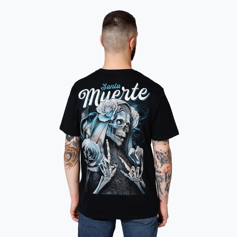 Pitbull West Coast мъжка тениска Santa Muerte black 3