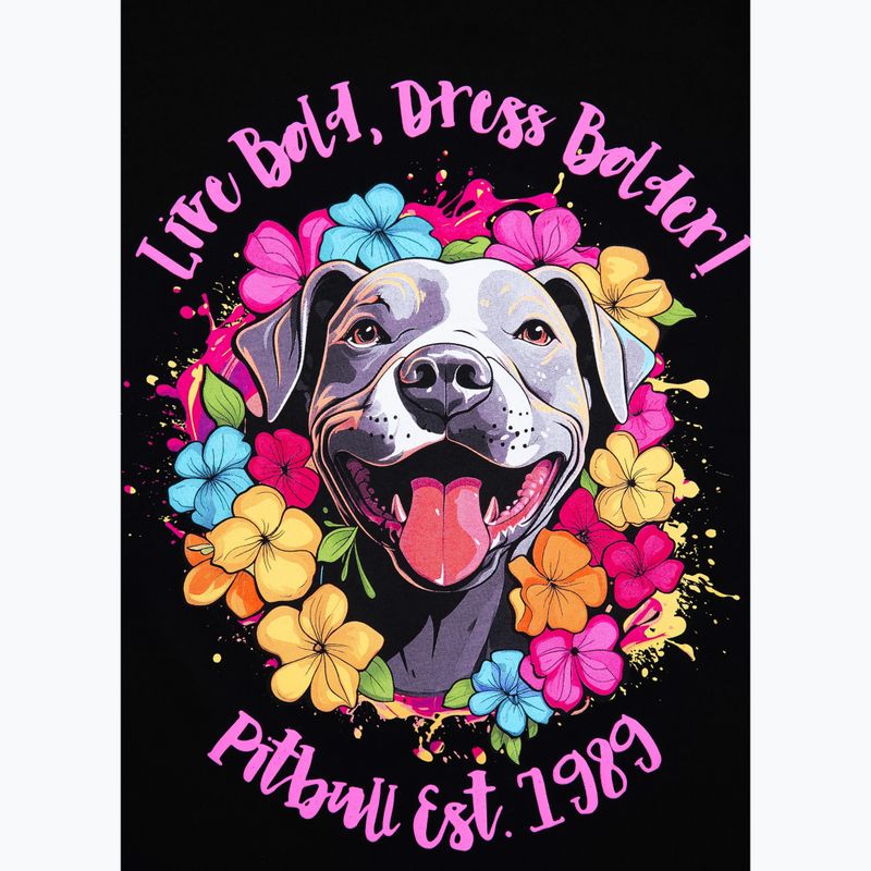 Дамска тениска Pitbull West Coast Happy-Pit black 5