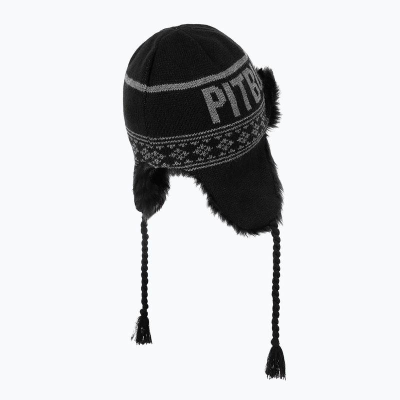 Мъжка зимна шапка Pitbull Beanie Mission Bay black/dark grey 2