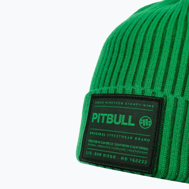 Мъжка зимна шапка Pitbull Beanie Dock green 3