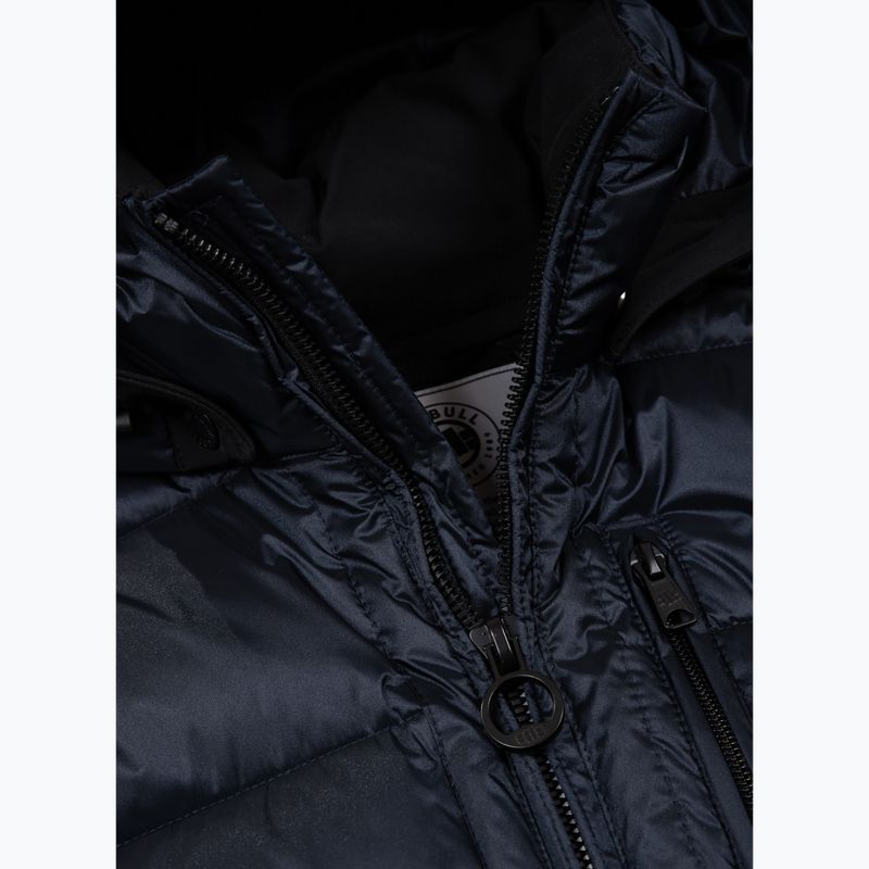 Мъжко зимно яке Pitbull Barles Ribstop Padded Hooded dark navy 3