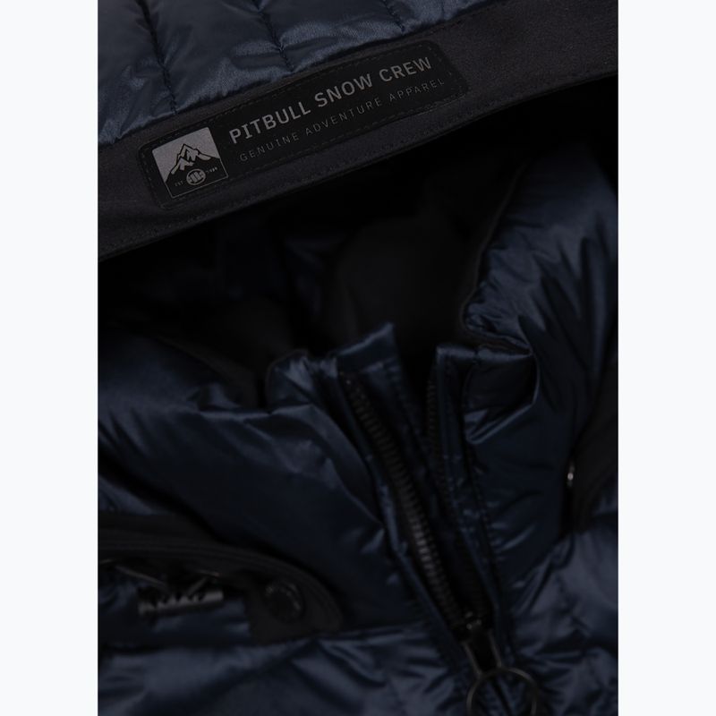 Мъжко зимно яке Pitbull Barles Ribstop Padded Hooded dark navy 5