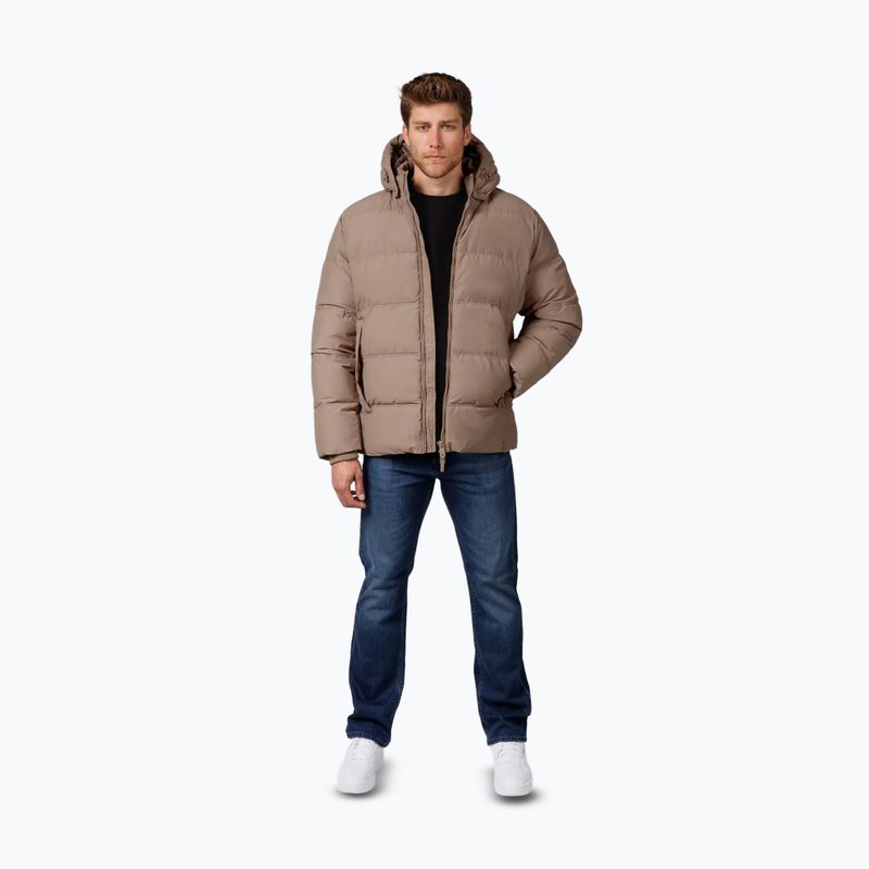 Мъжко зимно яке Pitbull Duncan Quilted Hooded dark sand 2