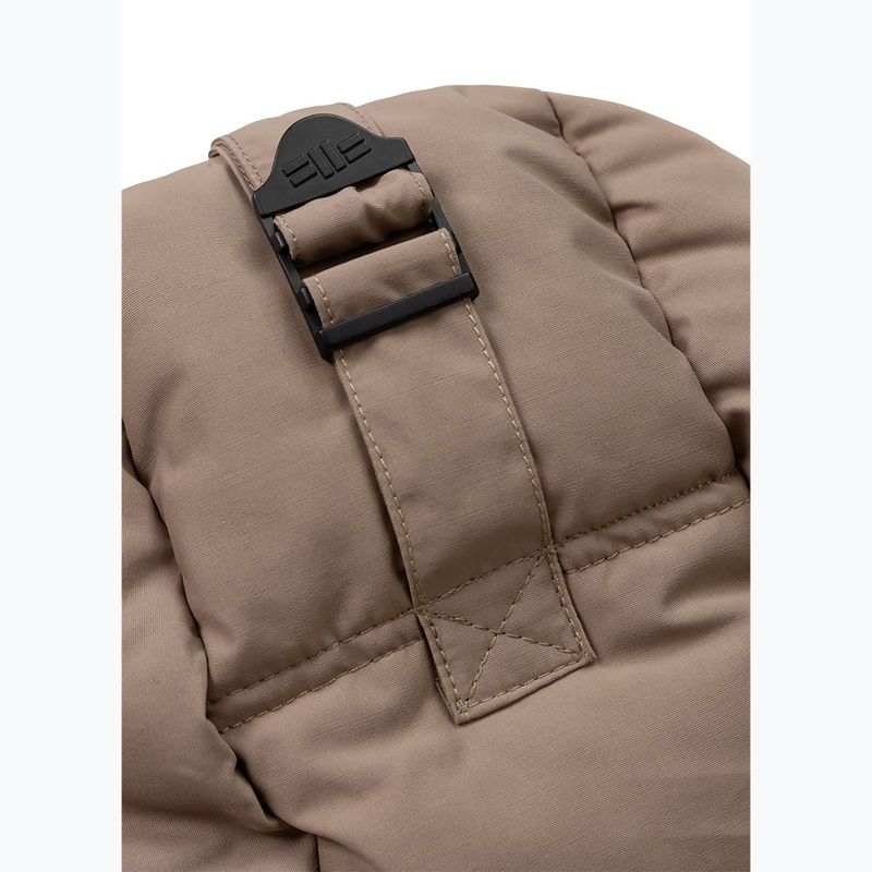 Мъжко зимно яке Pitbull Duncan Quilted Hooded dark sand 7