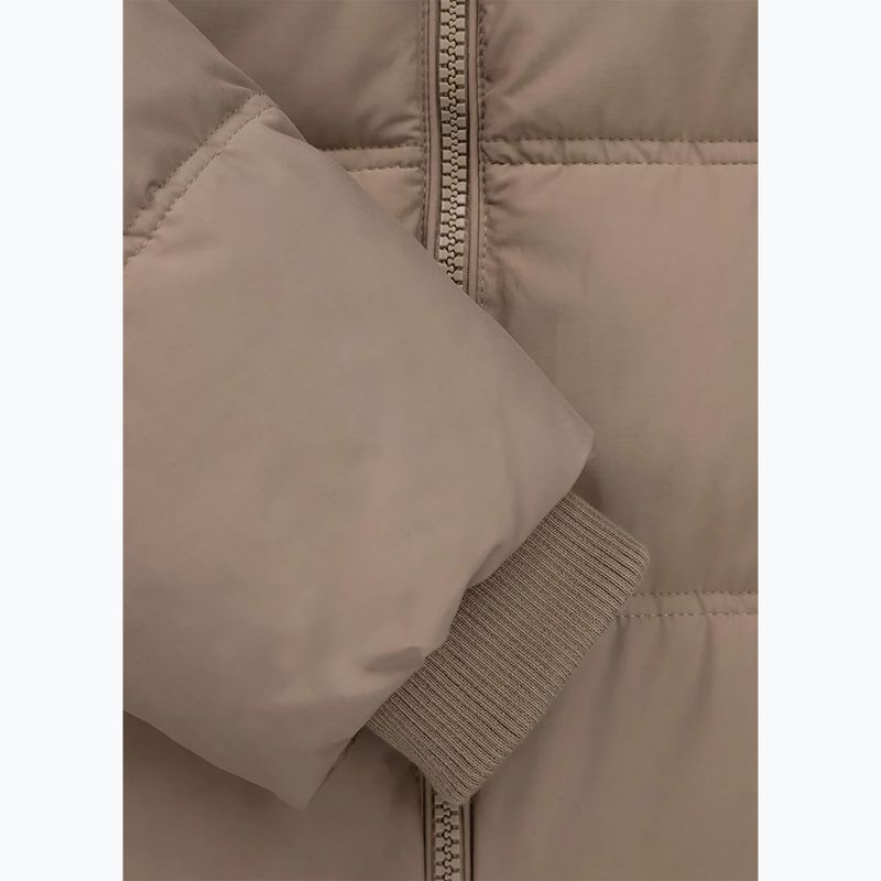 Мъжко зимно яке Pitbull Duncan Quilted Hooded dark sand 8