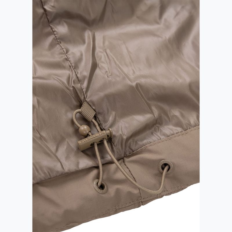 Мъжко зимно яке Pitbull Duncan Quilted Hooded dark sand 9