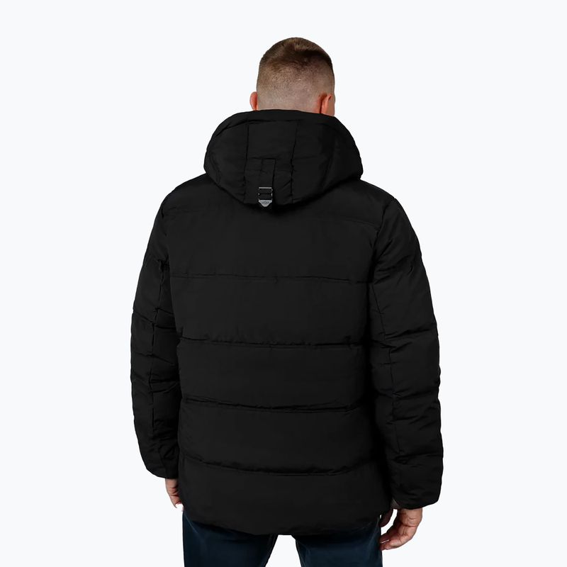 Мъжко зимно яке Pitbull Duncan Quilted Hooded black 3