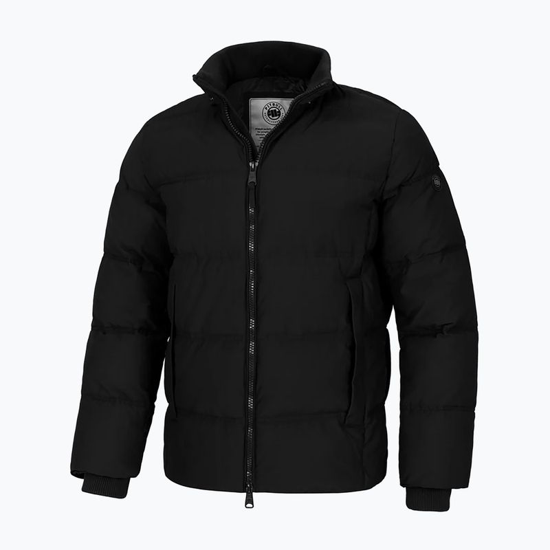 Мъжко зимно яке Pitbull Duncan Quilted Hooded black 6