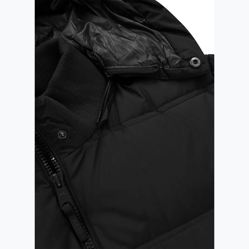 Мъжко зимно яке Pitbull Duncan Quilted Hooded black 10