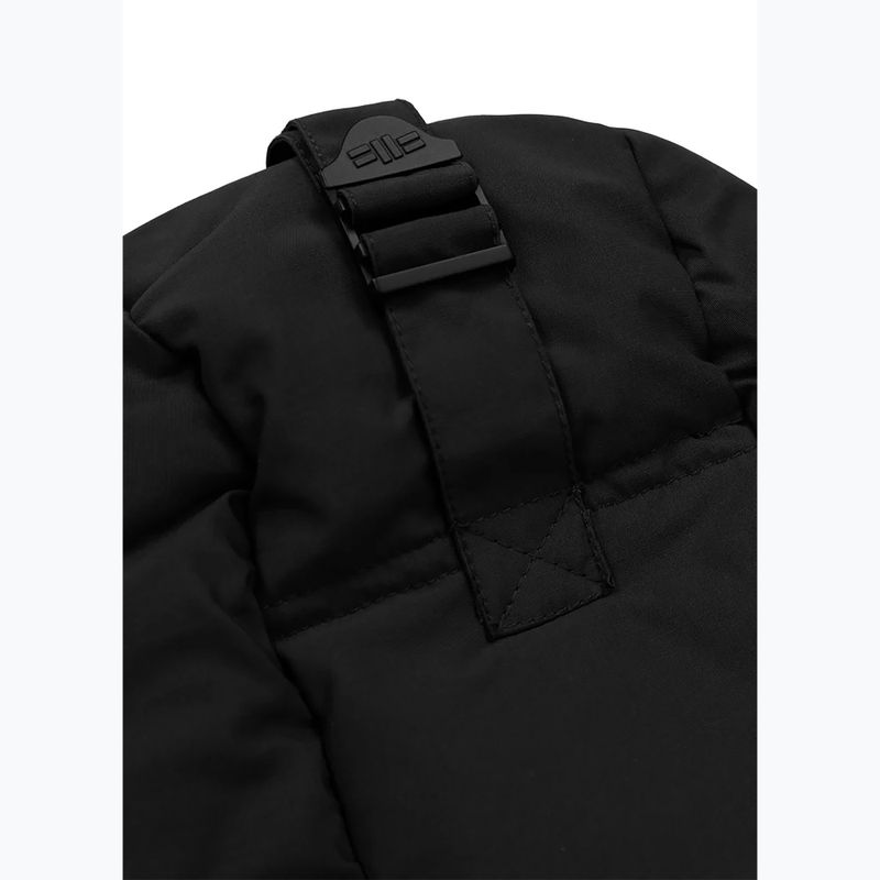 Мъжко зимно яке Pitbull Duncan Quilted Hooded black 11