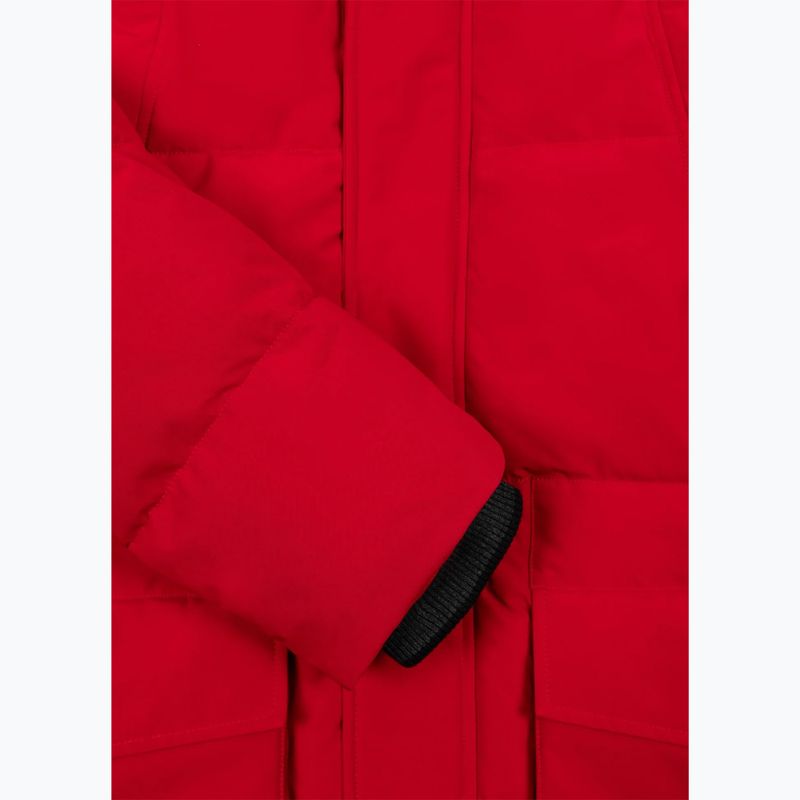 Мъжко яке Pitbull Forest Hooded Parka red 12